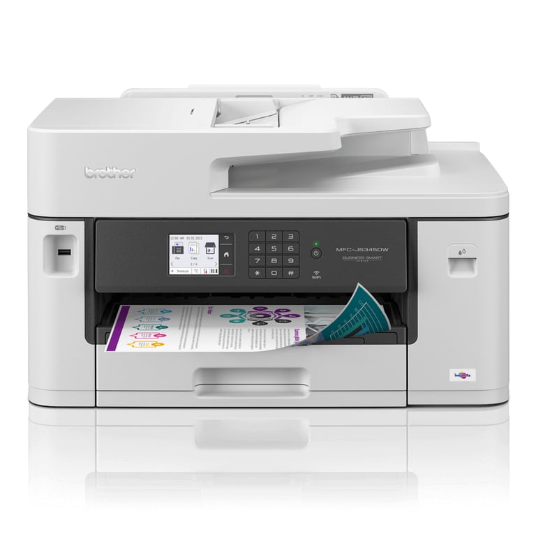 Brother MFC-J5345DW imprimante multifonction Jet d'encre A3 4800 x 1200 DPI 28 ppm Wifi - Excellent état Comme neuf - Brother reconditionné disponible sur Pixmania