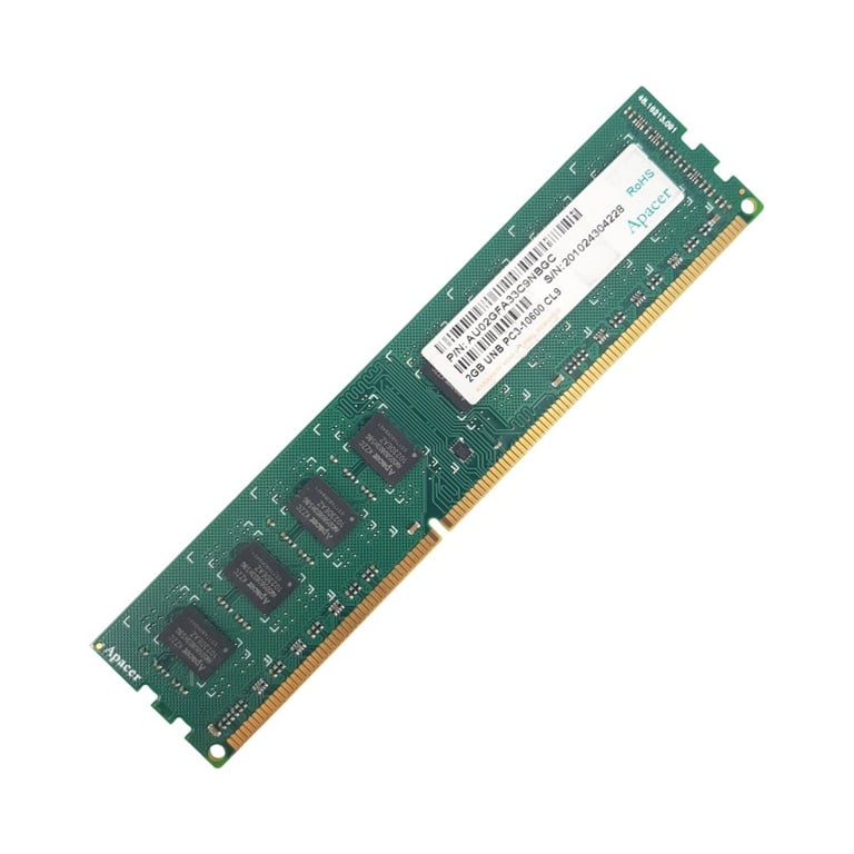 Acheter 2Go RAM DDR3 AU02GFA33C9NBGC DIMM PC3-10600 2Rx8 - Très bon état Très bon état - 13,41 € 2Go RAM DDR3 AU02GFA33C9NBGC DIMM PC3-10600 2Rx8 - Très bon état Très bon état - Apacer reconditionné disponible sur Pixmania