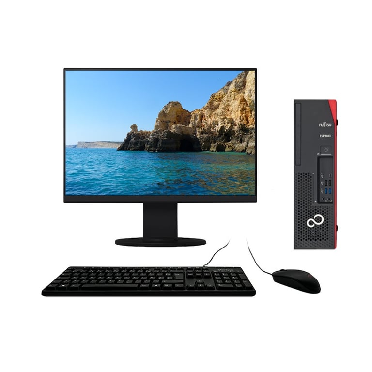 D738/E94+ DTL i7-9700 4.70GHz 16Go/480Go SSD Wifi W11 + Ecran 22 - Très bon état - Très bon état Fujitsu sur Pixmania