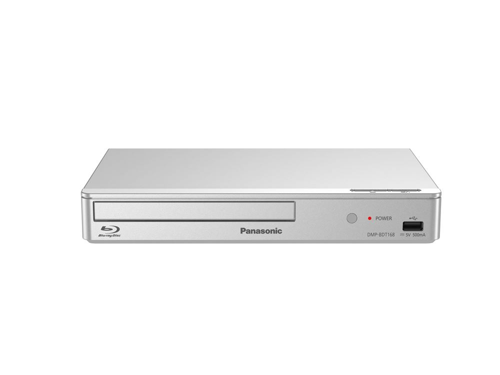 Lecteur Blu ray Panasonic DMP BDT168EG 3D Full HD Argent - Très bon état Très bon état - Panasonic reconditionné disponible sur Pixmania
