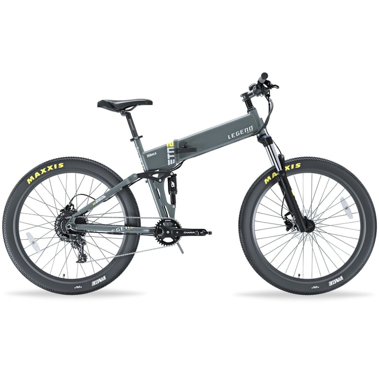 Vélo VTT Électrique Pliant 27,5  Smartbike - Legend Etna SR 14Ah Gris - Très bon état Très bon état - Legend eBikes reconditionné disponible sur Pixmania