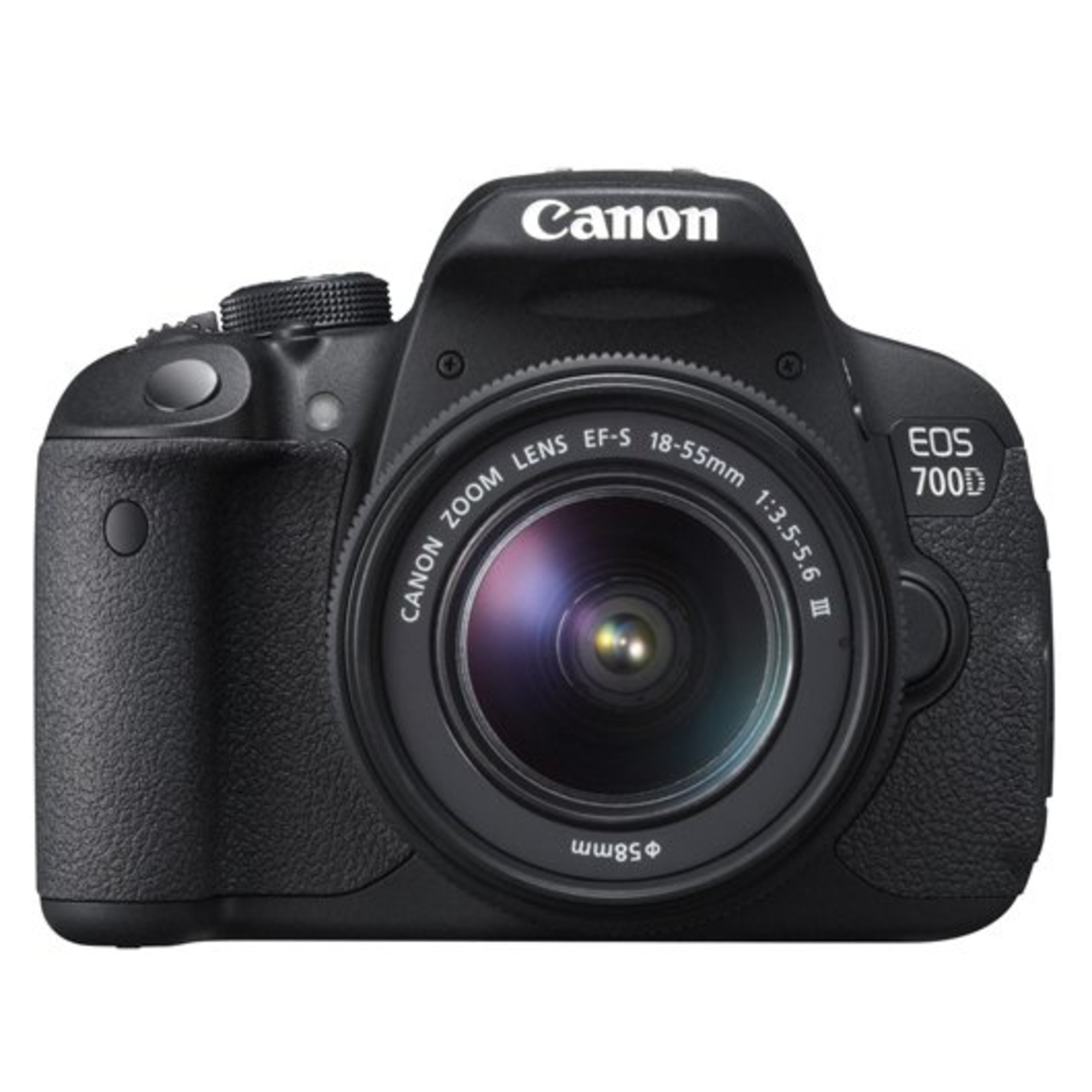 Canon EOS 700D + EF-S 18-55mm III Kit d'appareil-photo SLR 18 MP CMOS 5184 x 3456 pixels Noir - Bon état - Bon état Canon sur Pixmania