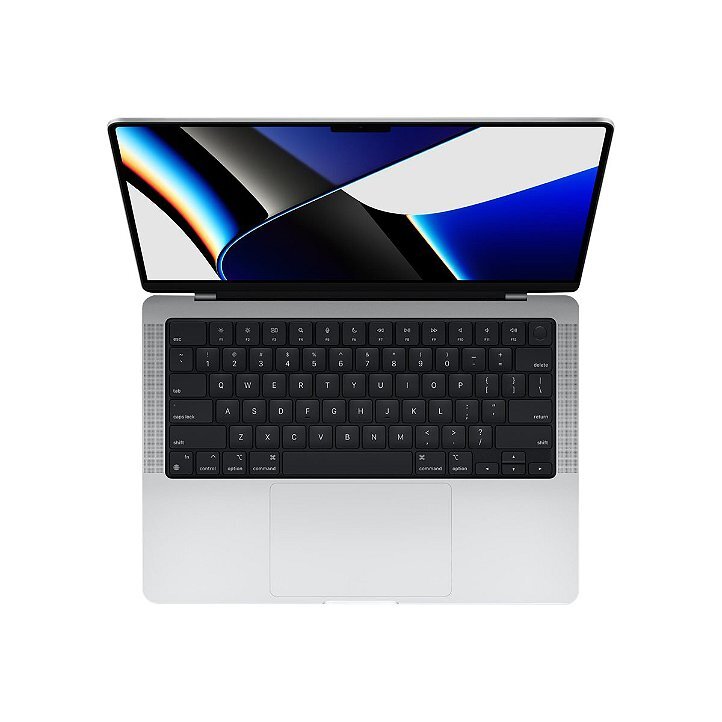 MacBook Pro M1 (2021) 14', 512 Go 8 cœurs 16 Go Apple GPU 14, Argent - QWERTY Espagnol - Bon état