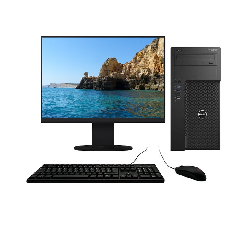 Precision T3620 i7-6700 4GHz 32Go/2To SSD Wifi W10 + Ecran 20 - Très bon état