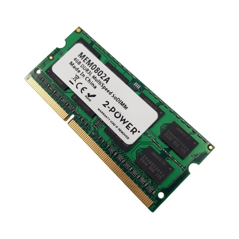4Go RAM DDR3 2-POWER MEM0802A SO-DIMM PC3L-12800 1600MHz 2Rx8 - Très bon état Très bon état - Crucial reconditionné disponible sur Pixmania