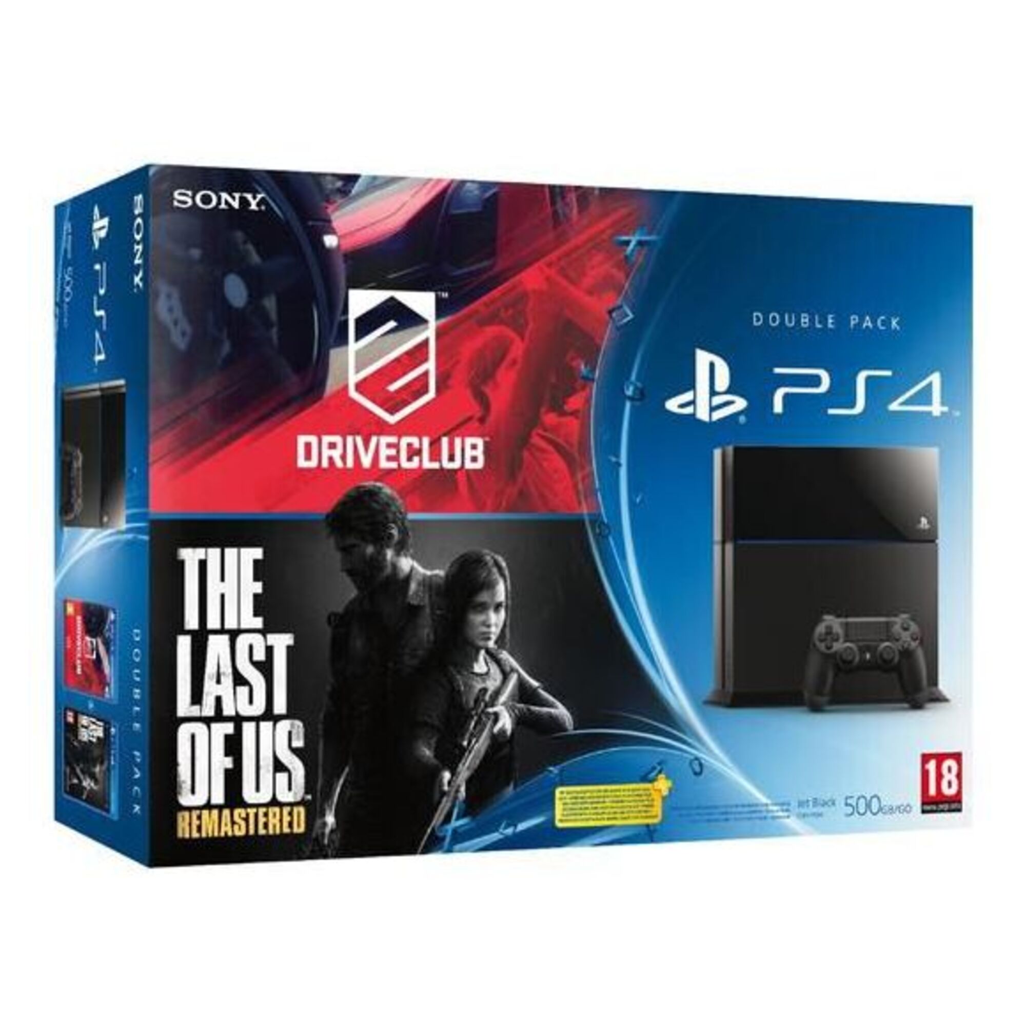Console PS4 Noire + Driveclub + The Last of Us Remastered - Très bon état Très bon état - Sony reconditionné disponible sur Pixmania