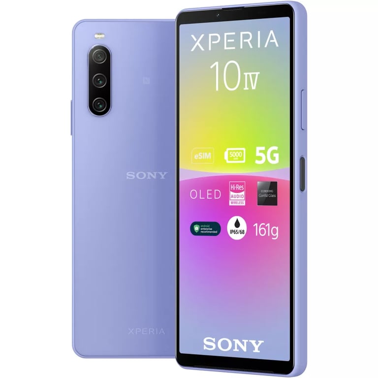 Xperia 10 IV 128 Go, Lavande, débloqué - Excellent état