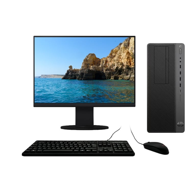 Z1 TWR G5 i3-8100 3.60GHz 16Go/480Go SSD Wifi W11 + Ecran 22 - Très bon état - Très bon état Hewlett-Packard sur Pixmania