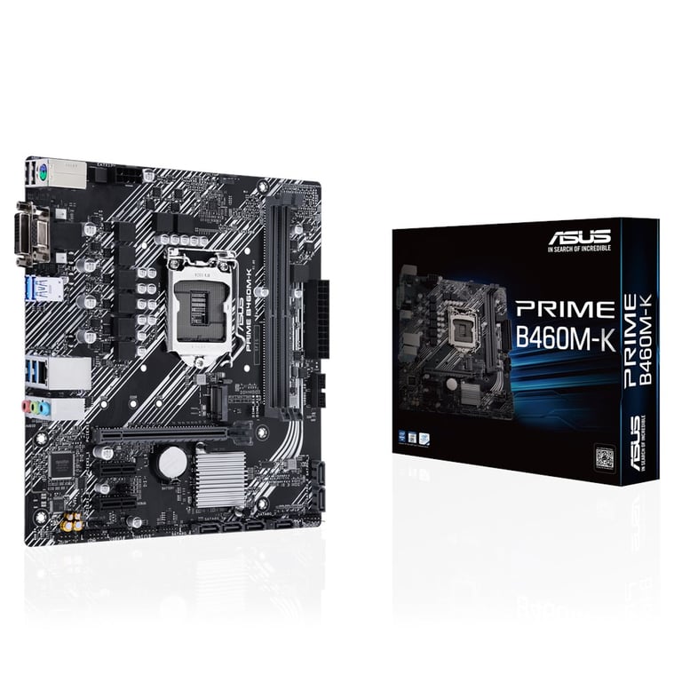 ASUS PRIME B460M-K Intel B460 micro ATX - Excellent état Comme neuf - Asus reconditionné disponible sur Pixmania