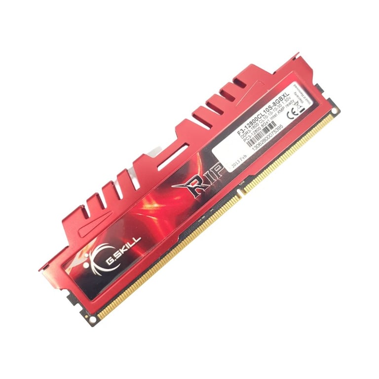 8Go RAM DDR3  F3-12800CL10S-8GBXL DIMM PC3-12800 - Très bon état Très bon état - G.Skill reconditionné disponible sur Pixmania