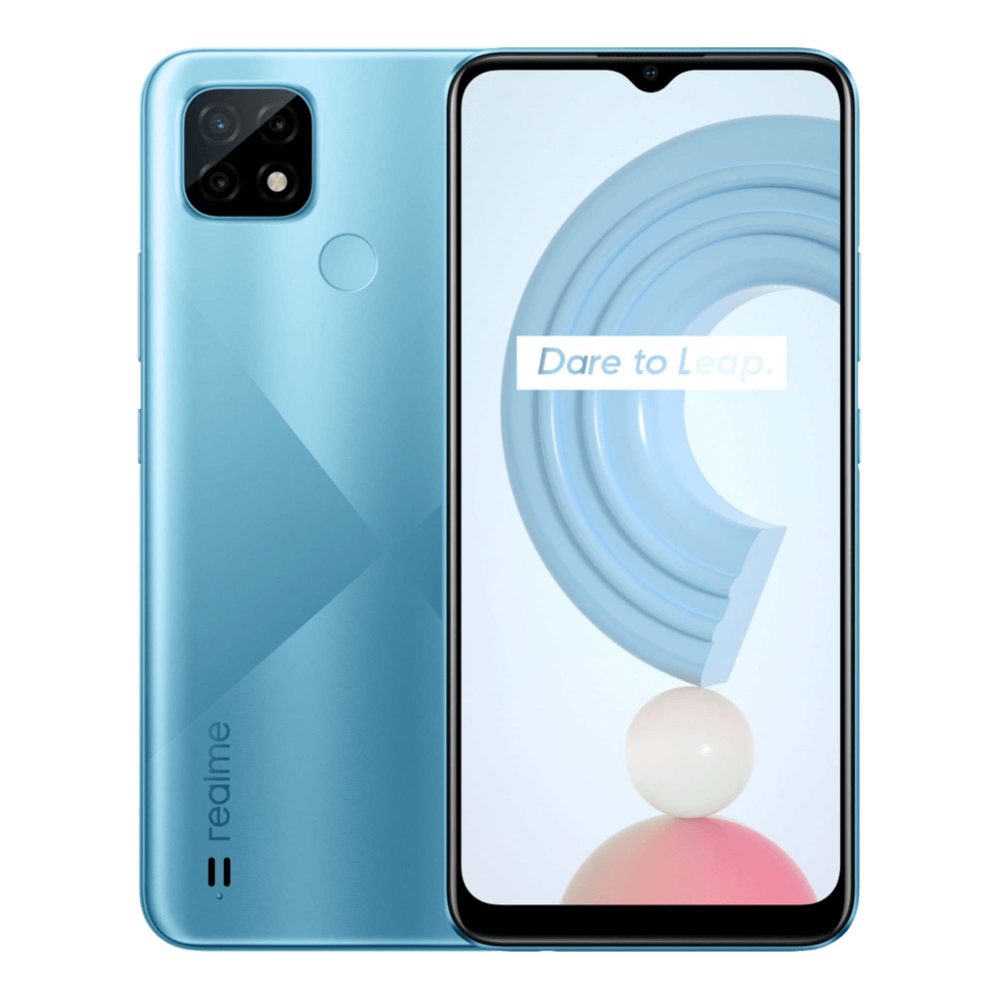 realme C21 (4G) 32 Go, Bleu, Débloqué - Bon état