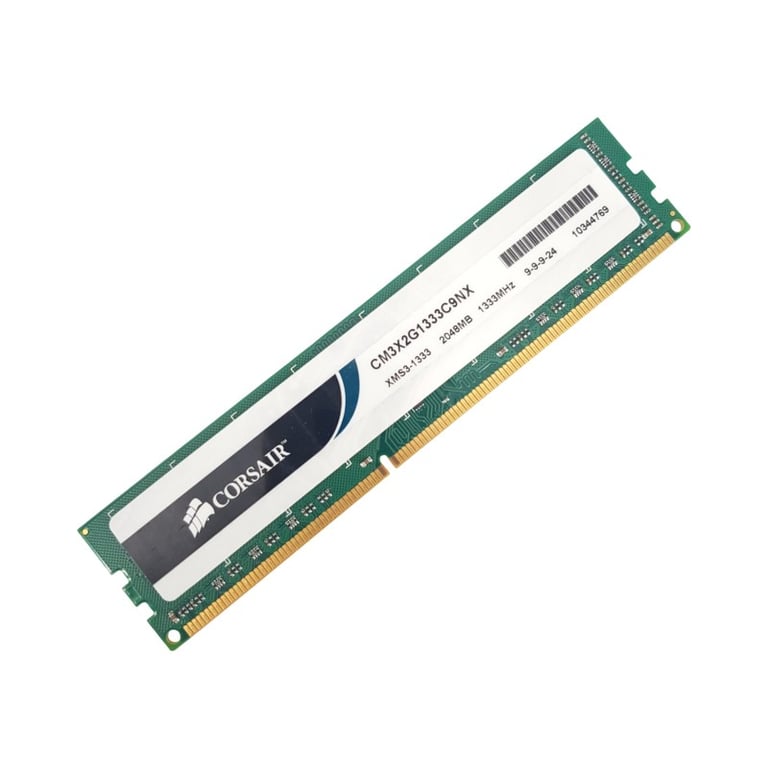 Acheter 2Go RAM DDR3 CM3X2G1333C9NX 1333MHz DIMM - Très bon état Très bon état - 13,41 € 2Go RAM DDR3 CM3X2G1333C9NX 1333MHz DIMM - Très bon état Très bon état - Corsair reconditionné disponible sur Pixmania