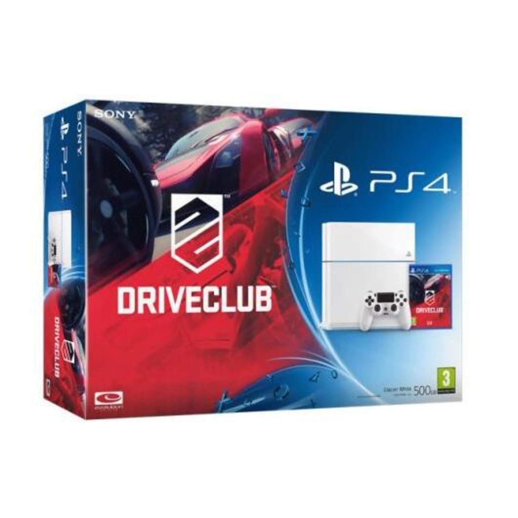 Console PS4 500 Go Blanche + DriveClub - Très bon état - Très bon état Sony sur Pixmania