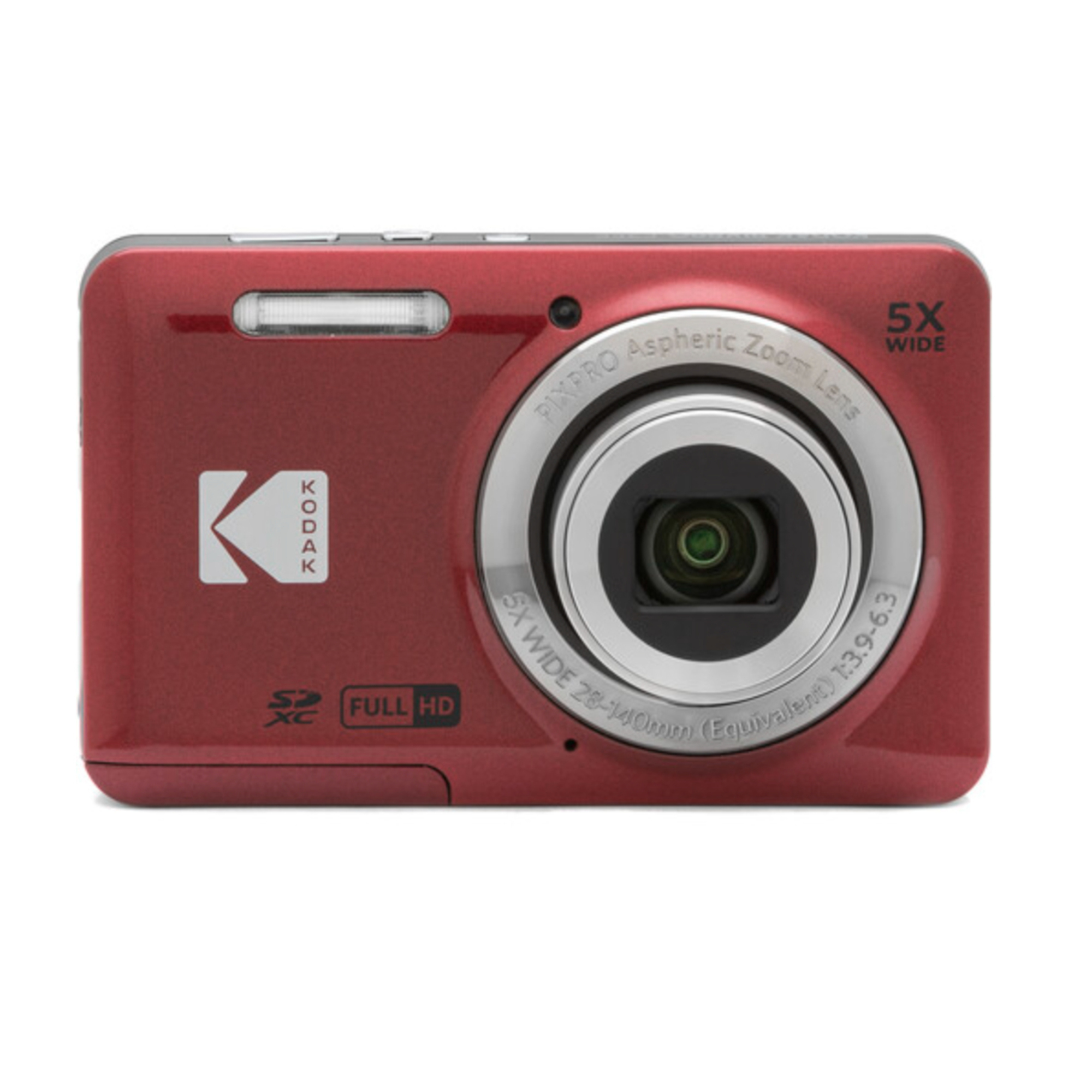Kodak PIXPRO FZ55 1/2.3 Appareil-photo compact 16 MP CMOS 4608 x 3456 pixels Rouge - Excellent état - Comme neuf Kodak sur Pixmania