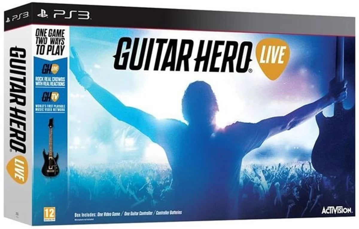 Guitar Hero Live (PS3) JEU ET GUITARE - Excellent état Comme neuf - Sony reconditionné disponible sur Pixmania