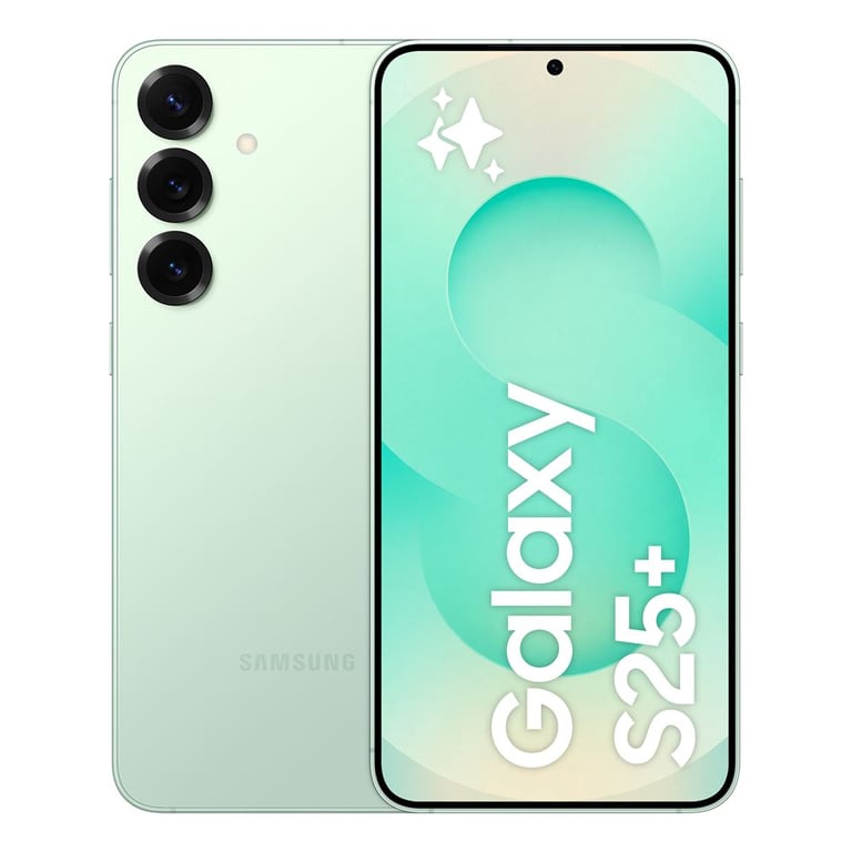 Galaxy S25 Plus (5G) 256 Go, Menthe - Bon état Bon état - Samsung reconditionné disponible sur Pixmania