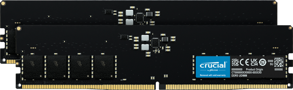Acheter Crucial CT2K16G56C46U5 module de mémoire 32 Go 2 x 16 Go DDR5 288-pin DIMM ECC - Excellent état Comme neuf - 364,11 € Crucial CT2K16G56C46U5 module de mémoire 32 Go 2 x 16 Go DDR5 288-pin DIMM ECC - Excellent état Comme neuf - Crucial reconditionné disponible sur Pixmania