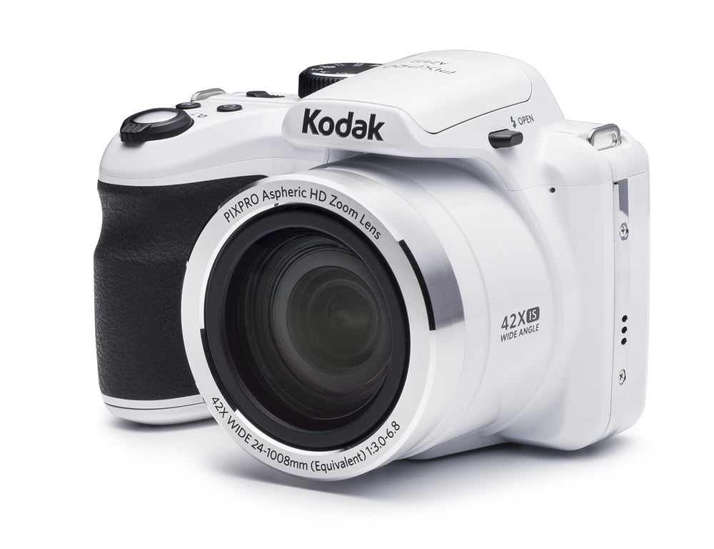 Kodak Astro Zoom AZ422 1/2.3 Appareil photo Bridge 20 MP CCD (dispositif à transfert de charge) 5152 x 3864 pixels Blanc - Excellent état - Comme neuf Kodak sur Pixmania
