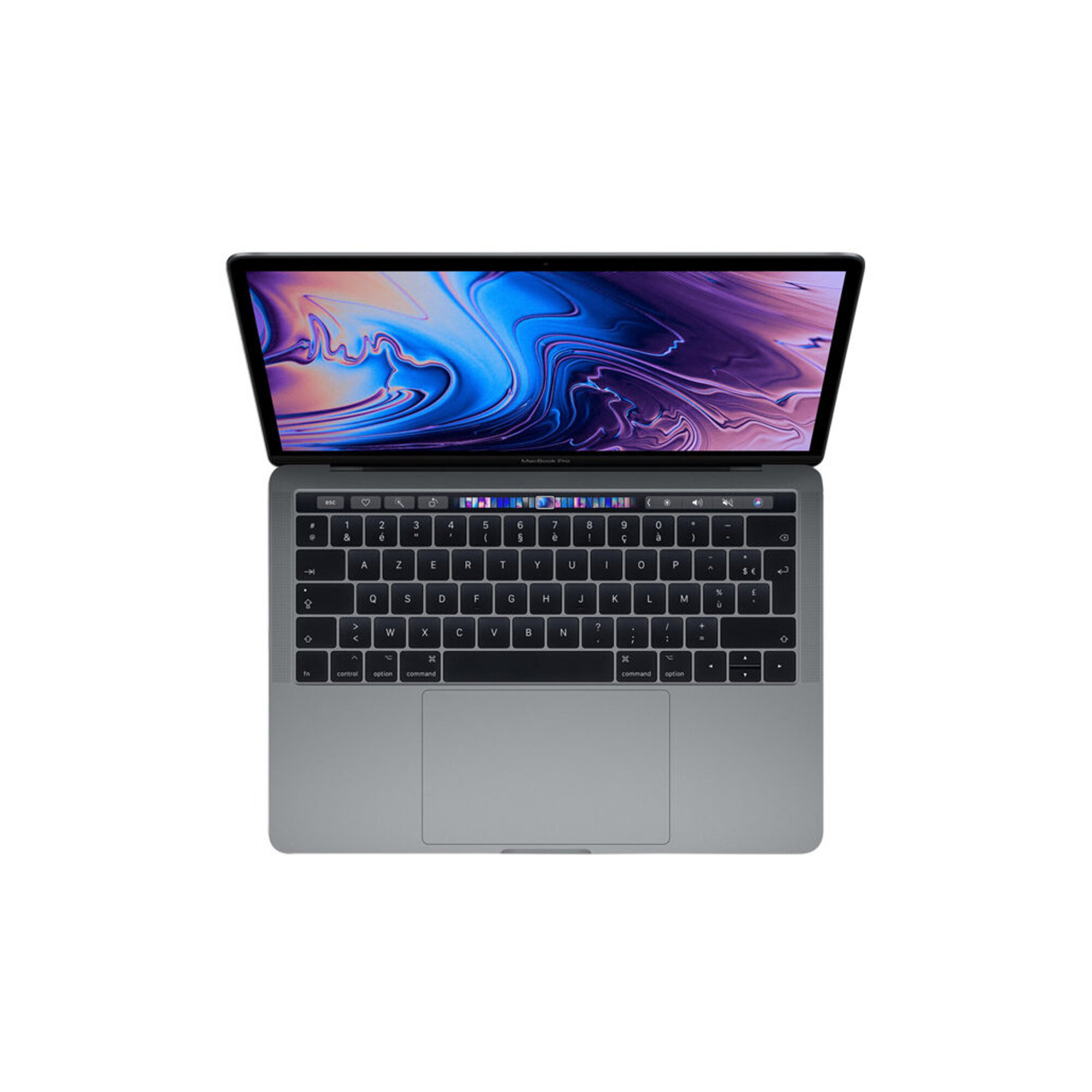 MacBook Pro Core i5 (2019) 13.3', 2.4 GHz 1 To 16 Go Intel Iris Plus Graphics 655, Gris sidéral - QWERTY - Espagnol - Excellent état