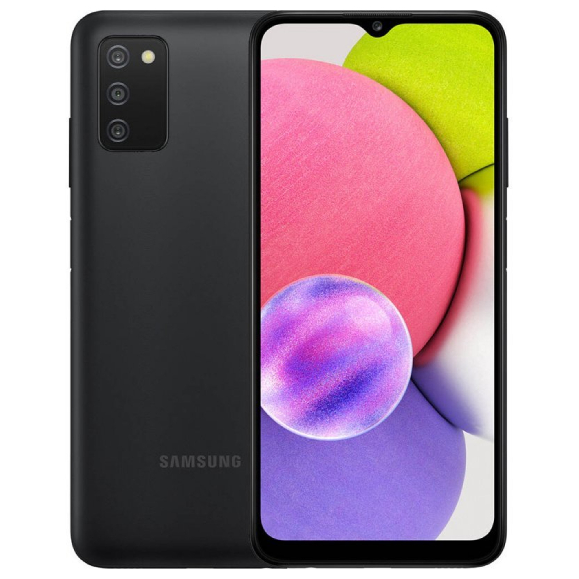 Galaxy A03s 32 Go, Noir, débloqué - Bon état