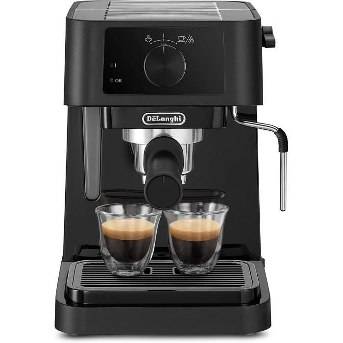 DELONGHI EC 230.BK Machine à tamis traditionnel mousseur à lait pour machine à expresso 15 bar 1,0 l Noir Plastique - Bon état sur Rakuten