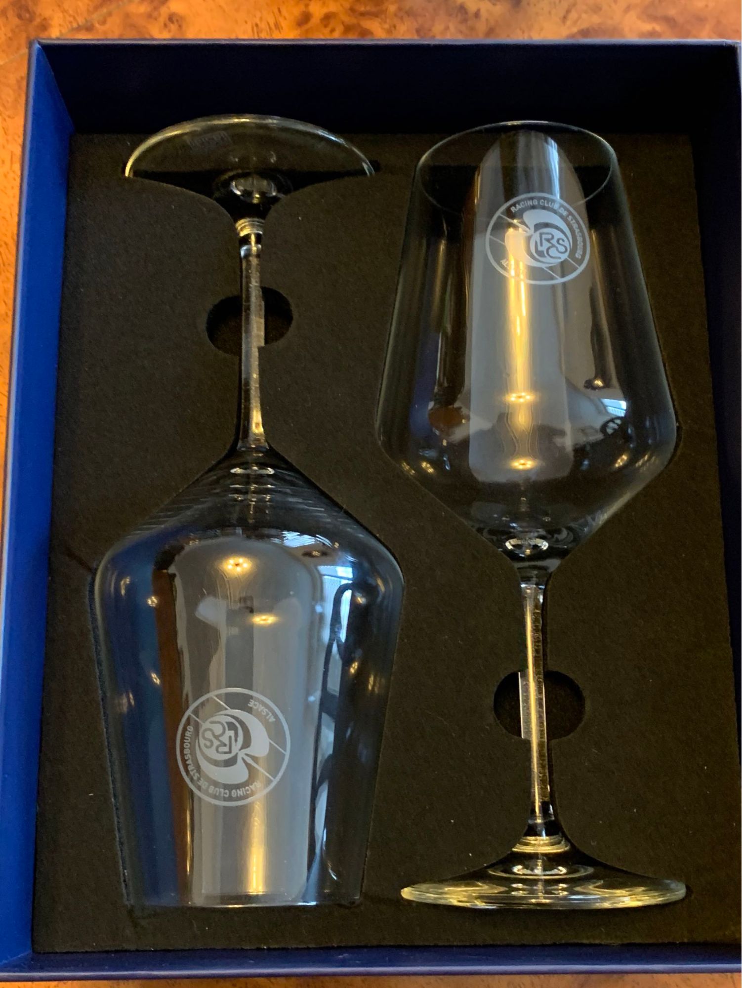 Verres À Vin Racing Club De Strasbourg - Bon état sur Rakuten