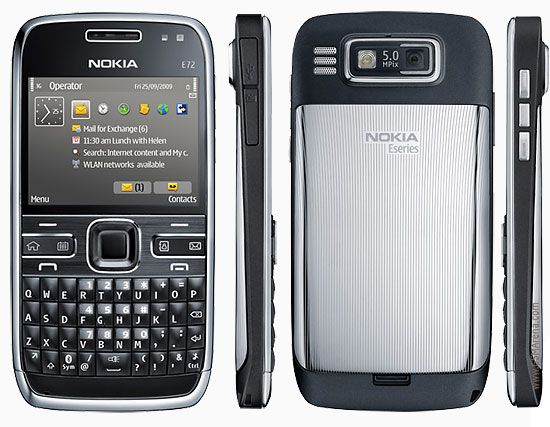 Nokia E72 Noir zodium Bon état -  reconditionné disponible sur Rakuten
