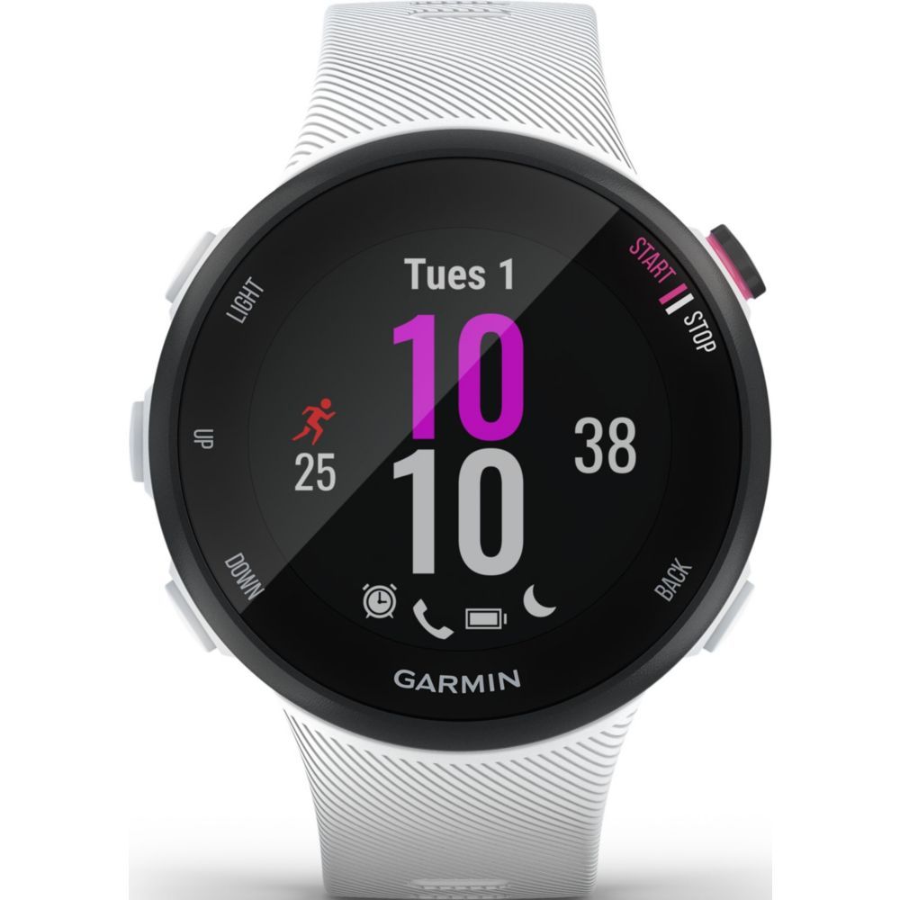 Montre sport Garmin Forerunner 45 S Blanc Bon état -  reconditionné disponible sur Rakuten