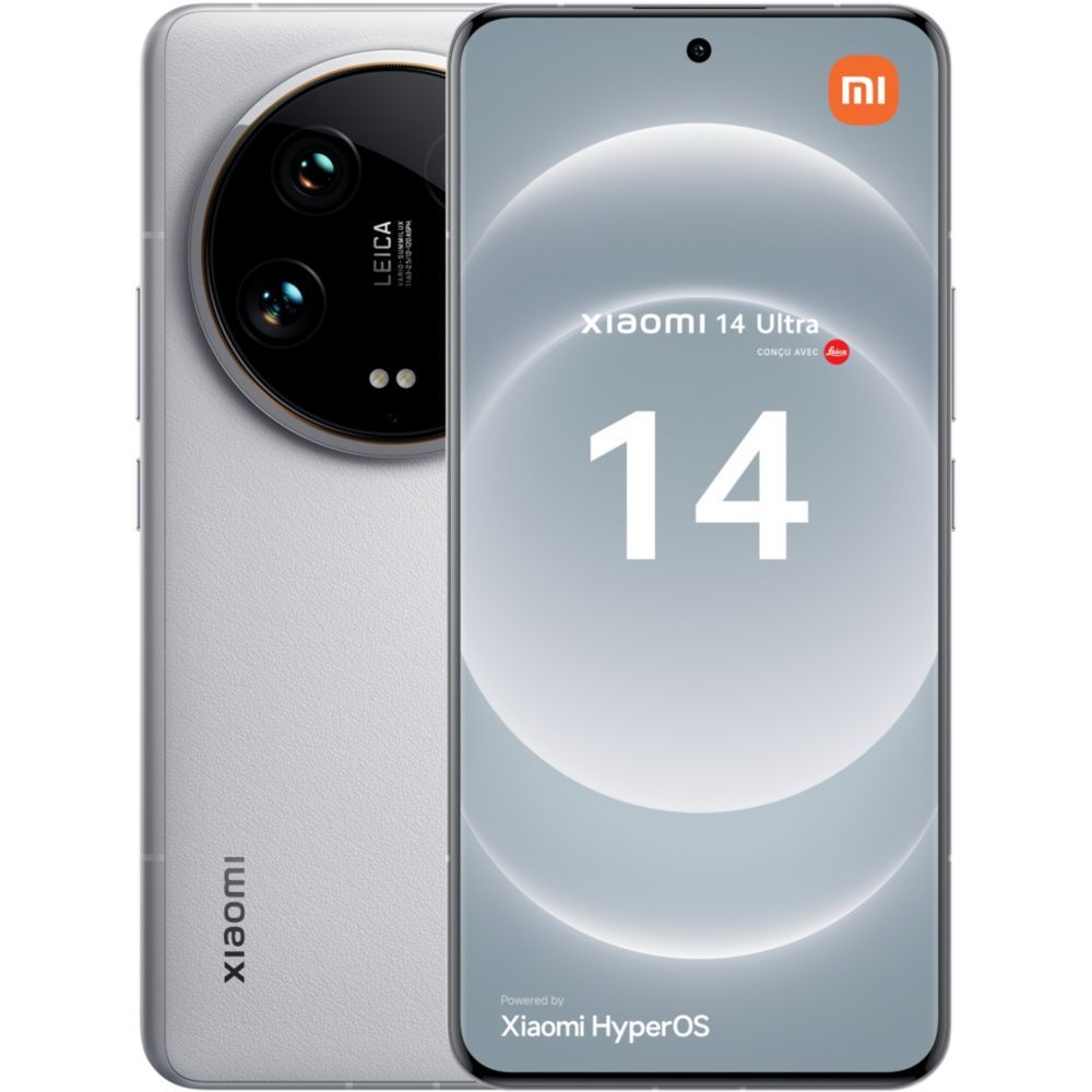 Xiaomi 14 Ultra conçu avec Leica - 5G/Wi-fi7 - 16/512Go - Blanc Bon état -  reconditionné disponible sur Rakuten