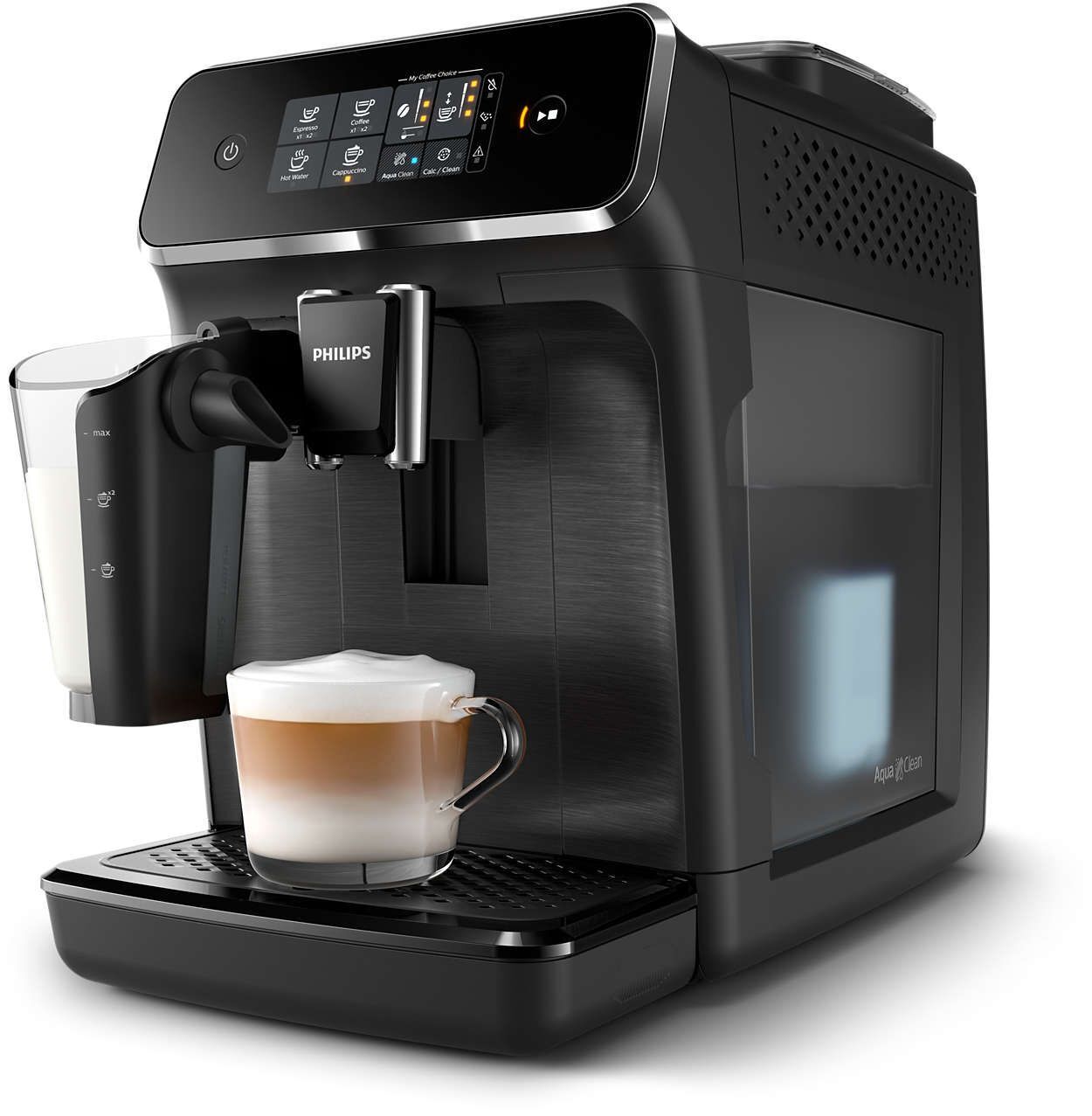 Philips Series 2200 EP2230 - Machine à café automatique avec mousseur à lait - 15 bar - noir mat - Bon état sur Rakuten