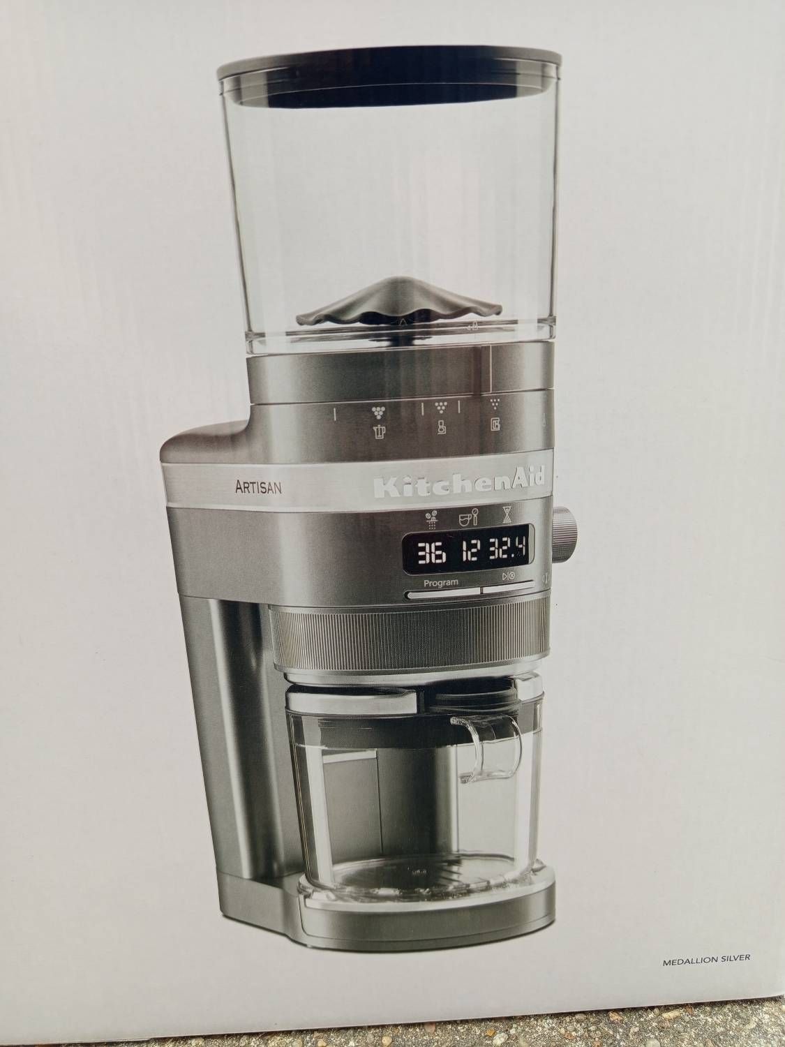 Acheter Moulin à café KitchenAid 5KCG8433EMS Bon état - 55,00 € Moulin à café KitchenAid 5KCG8433EMS Bon état - reconditionné disponible sur Rakuten