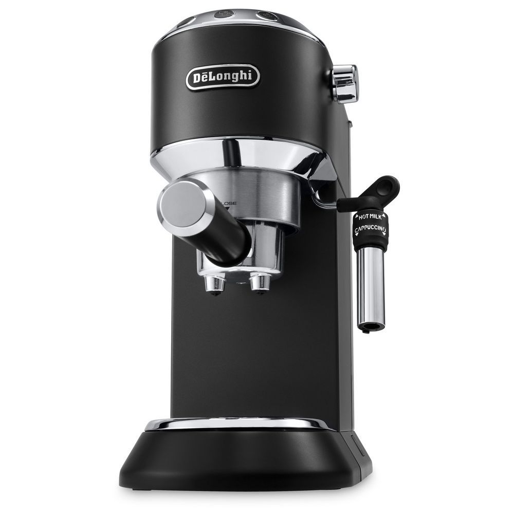 DeLonghi DEDICA EC 695.BK - Machine à café avec buse vapeur "Cappuccino" - 15 bar - noir