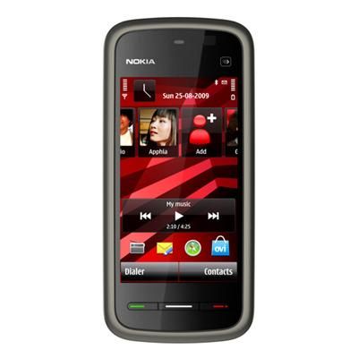 Nokia 5230 Chrome et Noir - Bon état sur Rakuten
