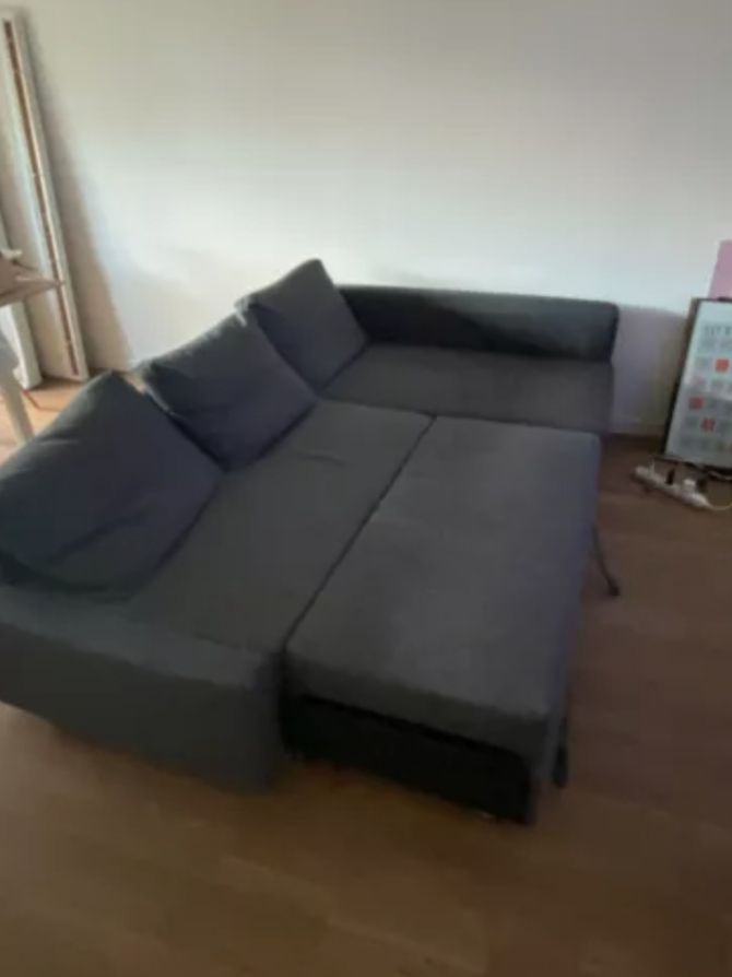 Canapé D'angle Convertible Friheten Ikea - Bon état sur Rakuten