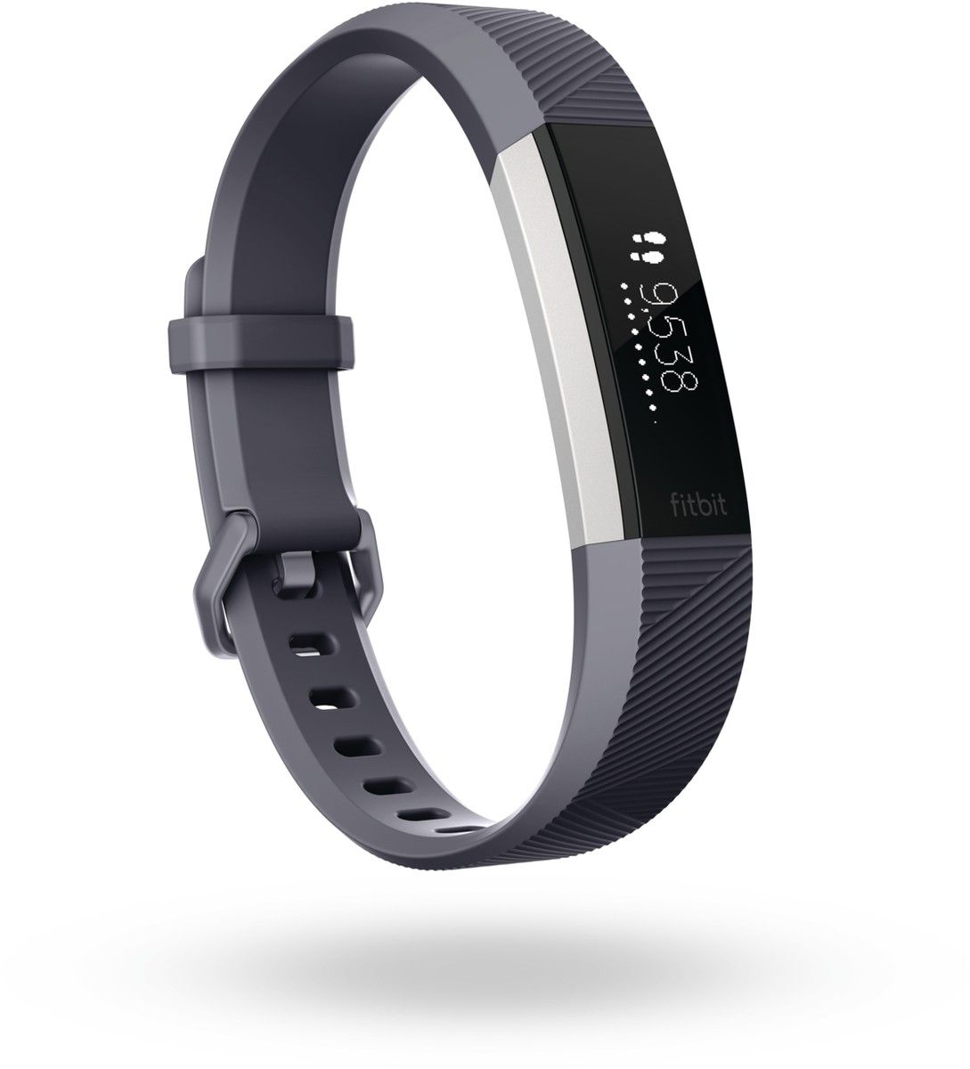 Fitbit Alta HR - Acier inoxydable - suivi d'activités avec bande - gris-bleu - S - monochrome - 23 g - Bon état sur Rakuten