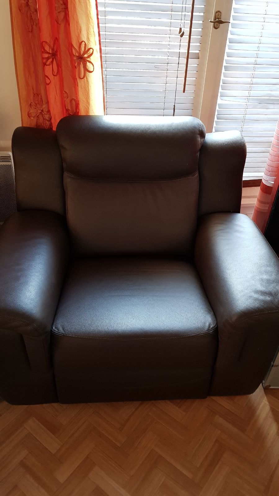 Fauteuil cuir marron Gaverzicht Bon état -  reconditionné disponible sur Rakuten
