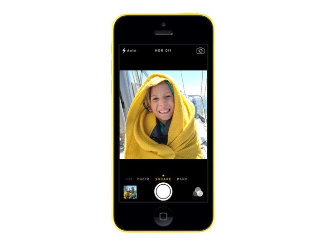 Apple iPhone 5c 16 Go Jaune - Bon état sur Rakuten
