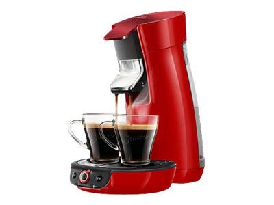 Philips Senseo Viva Café HD6564 - Machine à café - 1 bar - 6 tasses - rouge ardent - Bon état sur Rakuten