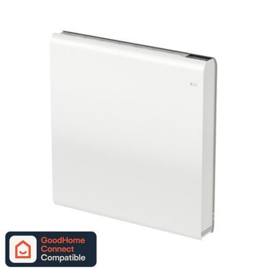 Radiateur connecté électrique à inertie sèche GoodHome Iriya blanc 1000W horizontal - Bon état sur Rakuten