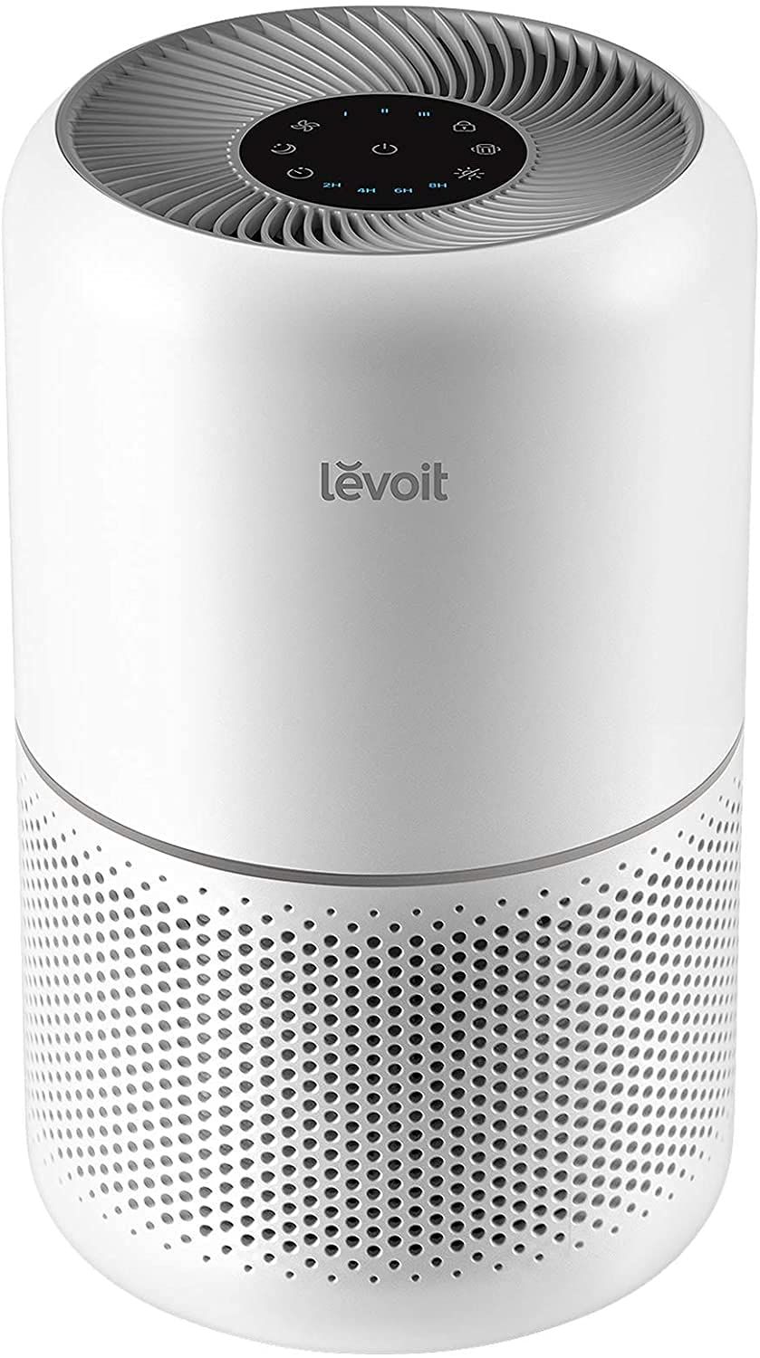 LEVOIT Purificateur d'Air Masion avec HEPA H13, CADR 187m³/h, 360° Purifier, 24dB Mode Veille, 100%Sans Ozone, avec 3 Vitesses, Minuterie, Capturer 99,97% de Fumée Pollen Poussière Core 300 Bon état -  reconditionné disponible sur Rakuten
