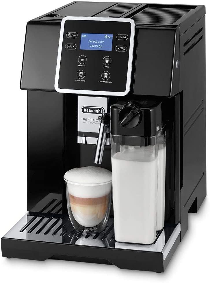 Delonghi ESAM 420.40.B Perfecta Evo Machine à café automatique avec broyeur conique Noir - Bon état sur Rakuten