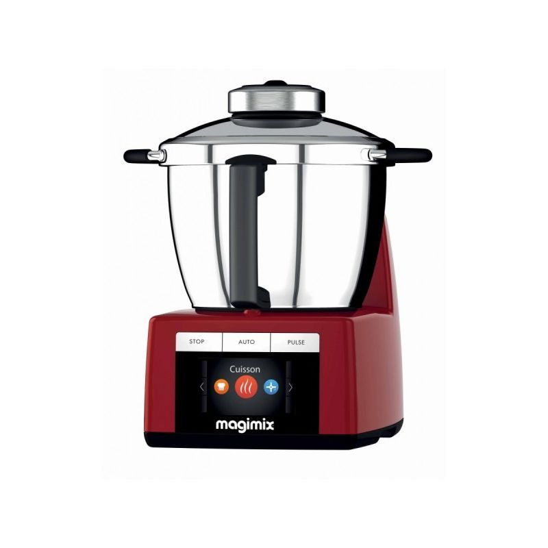 Magimix Cook Expert - Robot cuiseur - 3.5 litres - 900 Watt - rouge - avec balance de cuisine Bon état -  reconditionné disponible sur Rakuten