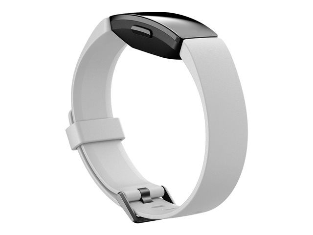 Fitbit Inspire HR - Noir - suivi d'activités avec bande - silicone - blanc - taille de bande 140-220 mm - S/L - monochrome - Bluetooth - 20 g - Bon état sur Rakuten