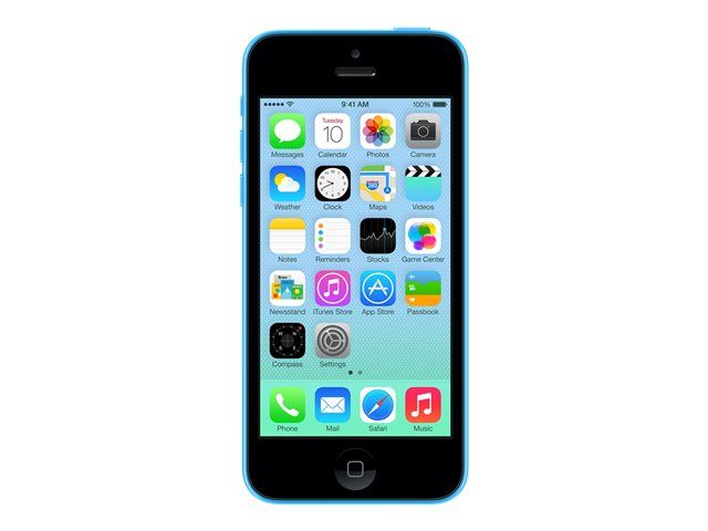 Apple iPhone 5c 16 Go Bleu Bon état -  reconditionné disponible sur Rakuten