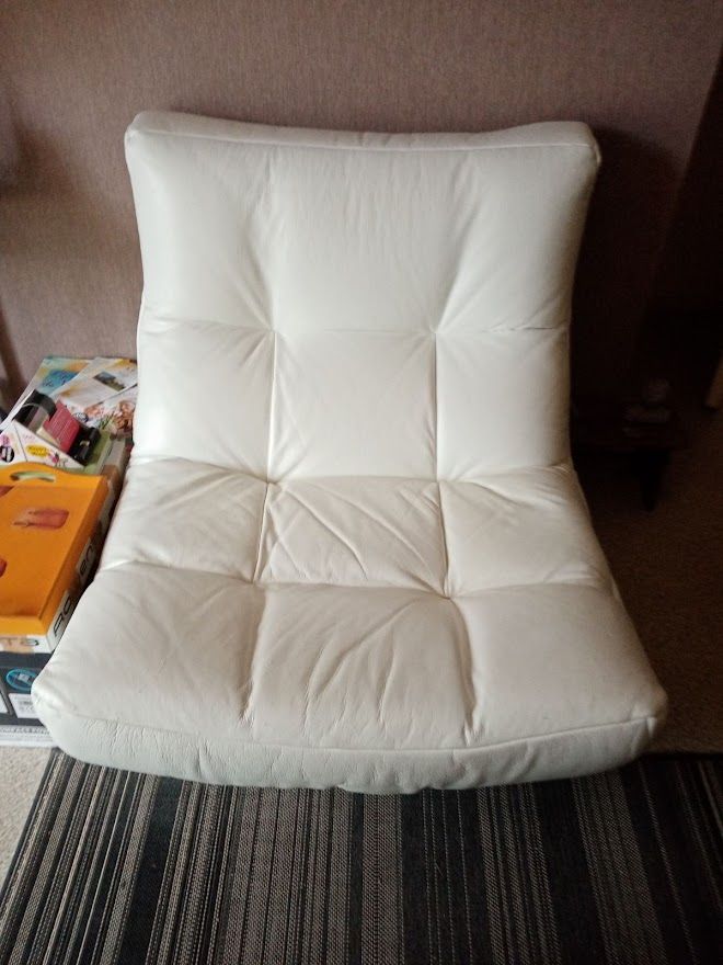 Chauffeuse Blanche Chateau D'ax Modele 1744 - Bon état sur Rakuten