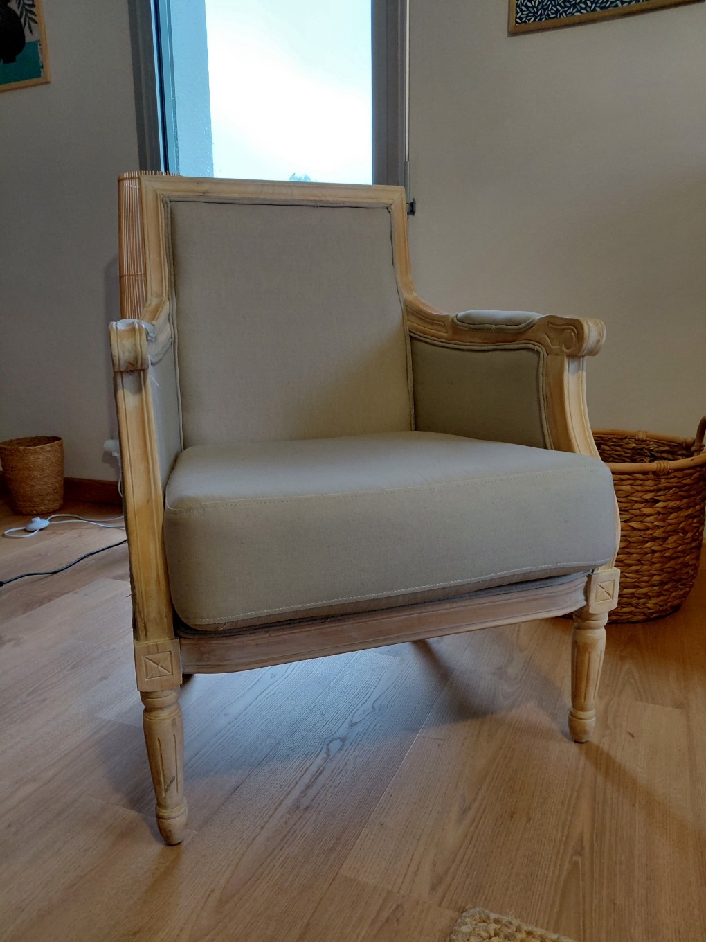 DEUX BERGERES ET deux fauteuils epoque Directoire EUR 2,00 - FR