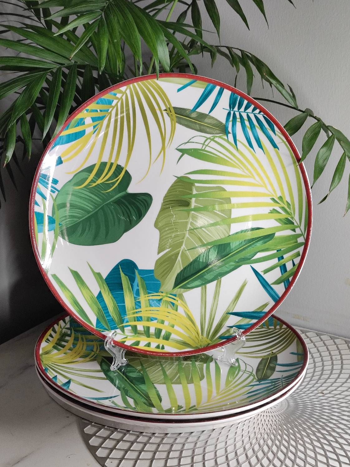 Assiettes Plates Tognana Jungle - Bon état sur Rakuten