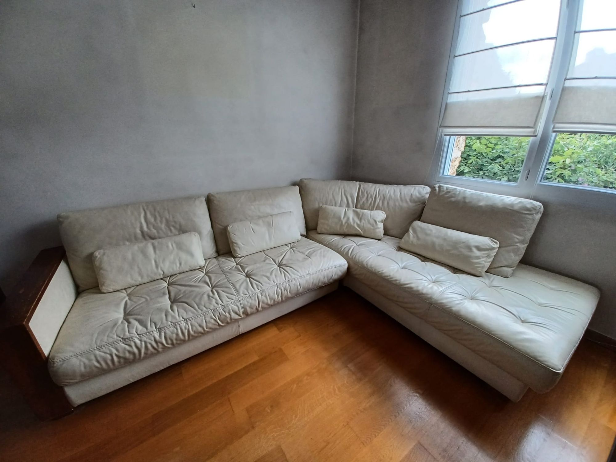 Canapé Cuir Center - Bon état sur Rakuten