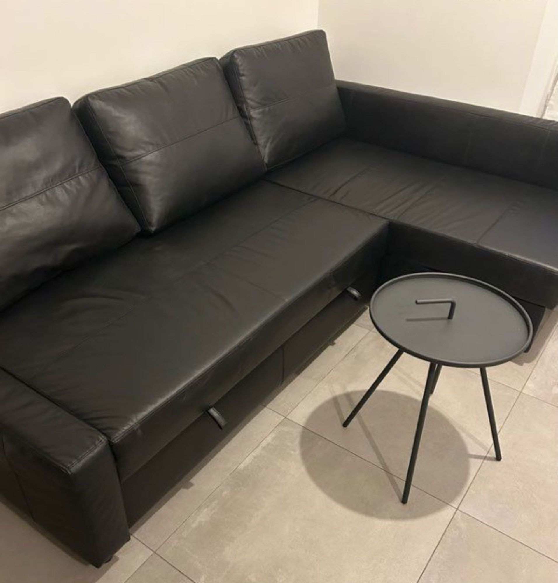 Canapé Angle Ikea 3 Places Coffre Bon état -  reconditionné disponible sur Rakuten