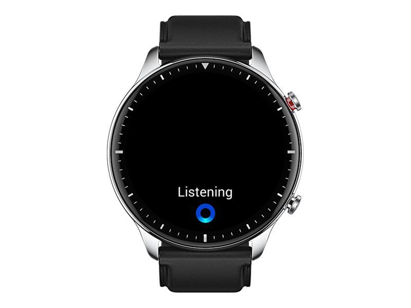 Amazfit GTR 2 - Classic - Montre connectée avec bracelet - cuir - noir obsidienne - affichage 1.39" - Wi-Fi, Bluetooth - 39 g - Bon état sur Rakuten
